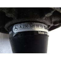 03 Mercedes R230 SL500 strut, ABC hydraulic shock, left rear, 2303200213