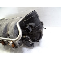 03 Mercedes R230 SL500 intake manifold, w/fuel injectors, 1131400401