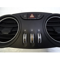 06 Mercedes R230 SL500 ac vent, dash, center, black, 2308300454 SL500 SL600 SL65