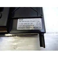 06 Mercedes R230 SL500 cup holder 2306806150