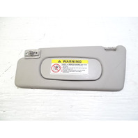 06 Mercedes R230 SL500 sun visor, left, alpaca gray 2308100510