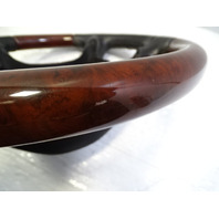 06 Mercedes R230 SL500 steering wheel, leather/wood, black