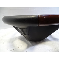 06 Mercedes R230 SL500 steering wheel, leather/wood, black