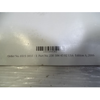06 Mercedes R230 SL500 owners manual 2305844382