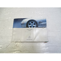 06 Mercedes R230 SL500 owners manual 2305844382