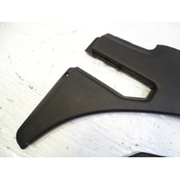 06 Mercedes R230 SL500 cover, left flap trim, 2306901141, black, SL600 SL65