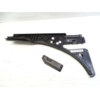 06 Mercedes R230 SL500 cover, left flap trim, 2306901141, black, SL600 SL65