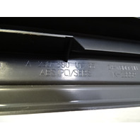 06 Mercedes R230 SL500 trim, door step sill, left inner, 2306800135 dark gray