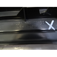 06 Mercedes R230 SL500 trim, door step sill, right inner, 2306800235 dark gray