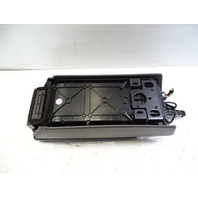 06 Mercedes R230 SL500 center console armrest storage 2306800050 black/gray
