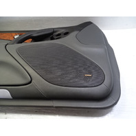 06 Mercedes R230 SL500 door panel, left, black/gray