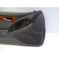 06 Mercedes R230 SL500 door panel, left, black/gray