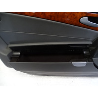 06 Mercedes R230 SL500 door panel, left, black/gray