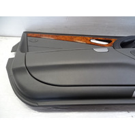 06 Mercedes R230 SL500 door panel, left, black/gray