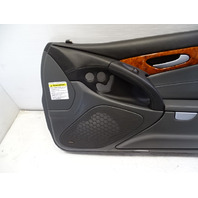 06 Mercedes R230 SL500 door panel, right, black/gray