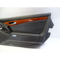 06 Mercedes R230 SL500 door panel, right, black/gray