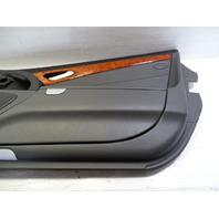 06 Mercedes R230 SL500 door panel, right, black/gray