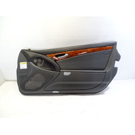 06 Mercedes R230 SL500 door panel, right, black/gray