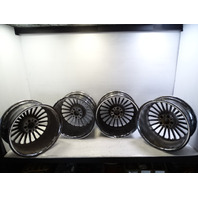 06 Mercedes R230 SL500 wheel set, rim 2304011502 2304011602 8.5x18 9.5x18 ET30 ET33 Staggered
