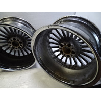 06 Mercedes R230 SL500 wheel set, rim 2304011502 2304011602 8.5x18 9.5x18 ET30 ET33 Staggered