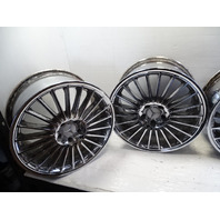 06 Mercedes R230 SL500 wheel set, rim 2304011502 2304011602 8.5x18 9.5x18 ET30 ET33 Staggered