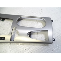 2012 Mercedes R172 SLK350 trim, center console bezel silver, 1726801336