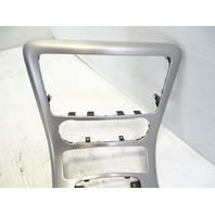 2012 Mercedes R172 SLK350 trim, center console bezel silver, 1726801336