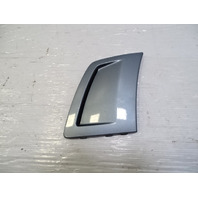 2012 Mercedes R172 SLK350 trim, bumper side vent grille, left front, 1728880073 galena silver