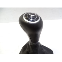 2012 Mercedes R172 SLK350 gear shift knob, shifter, leather black, 1722673010