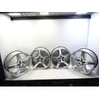 2012 Mercedes R172 SLK350 wheel set rims, 7.5x18 ET42 8.5x18 ET36, AMG, 1724012702 1724012602