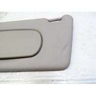 08 Mercedes R230 SL550 sunvisor, left, 2308101710, alpaca gray