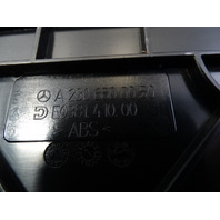 08 Mercedes R230 SL550 center console armrest storage 2306800050 black