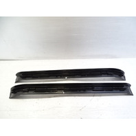 08 Mercedes R230 SL550 trim set, door step sill inner, 2306801935 2306802035 black
