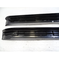 08 Mercedes R230 SL550 trim set, door step sill inner, 2306801935 2306802035 black