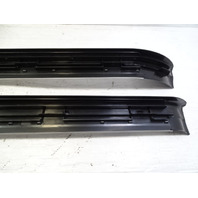 08 Mercedes R230 SL550 trim set, door step sill inner, 2306801935 2306802035 black