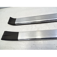 08 Mercedes R230 SL550 trim set, door step sill inner, 2306801935 2306802035 black