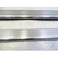 08 Mercedes R230 SL550 trim set, door step sill inner, 2306801935 2306802035 black