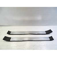 08 Mercedes R230 SL550 trim set, door step sill inner, 2306801935 2306802035 black