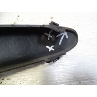 08 Mercedes R230 SL550 trim, bumper moulding, left rear 2308851521