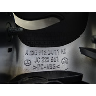 08 Mercedes R230 SL550 trim, w/ seat back recline switch, right black 2309130411