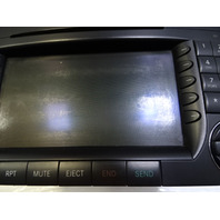 08 Mercedes R230 SL550 navigation unit, command center, radio, 2308209289