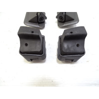08 Mercedes R230 SL550 trunk lid striker stop adjuster set, 2307500126 2307500226 black/gray