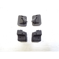 08 Mercedes R230 SL550 trunk lid striker stop adjuster set, 2307500126 2307500226 black/gray