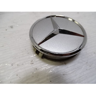 08 Mercedes R230 SL550 wheel center cap, oem silver 2204000125