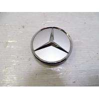 08 Mercedes R230 SL550 wheel center cap, oem silver 2204000125