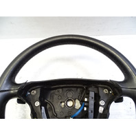 08 Mercedes R230 SL550 steering wheel, leather, 2304609503 black