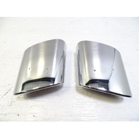 08 Mercedes R230 SL550 exhaust tips, set, left and right OEM