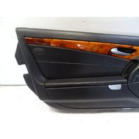 08 Mercedes R230 SL550 door panel, left, black