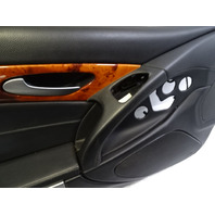 08 Mercedes R230 SL550 door panel, left, black