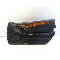 08 Mercedes R230 SL550 door panel, right, black